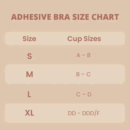 Adhesive Silicone Bra