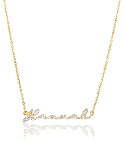 Colar com Personalizado Crystal