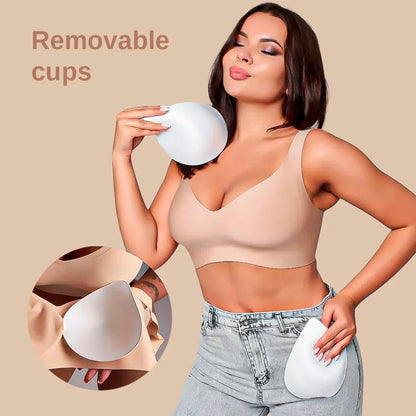 Seamless Support Bra