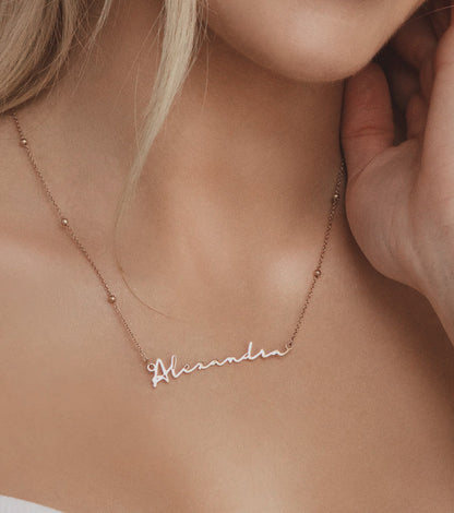 Colar Personalizado Assinatura